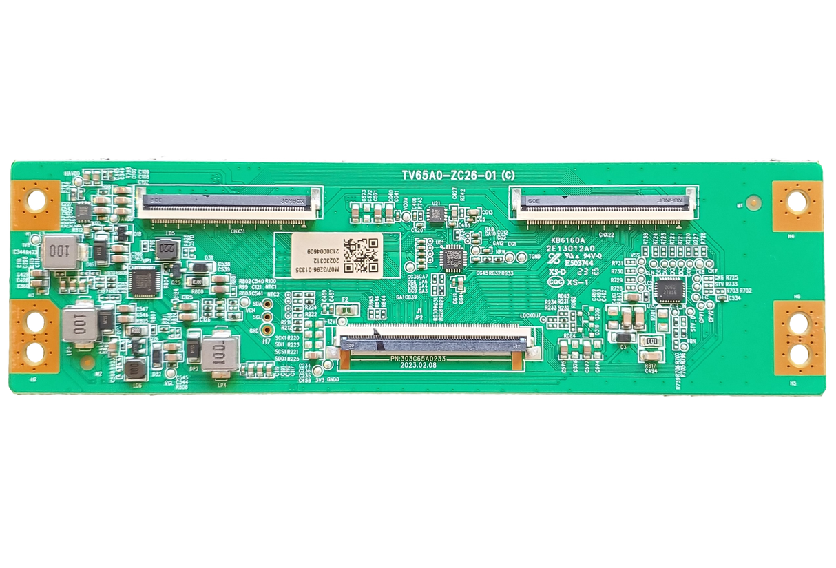 513C65A0M07, Onn T-Con Board, TV65AD-ZC26-01(C), 100012587