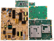 XR-75X90L Sony TV Repair Parts Kit, A-5056-903-A Main Board, 1-017-135-11 Power Supply, 1-017-158-11 T-Con, A-5052-301-A LED Driver, 1-005-419-14 Wifi, XR-75X90L, XR-75X90CL