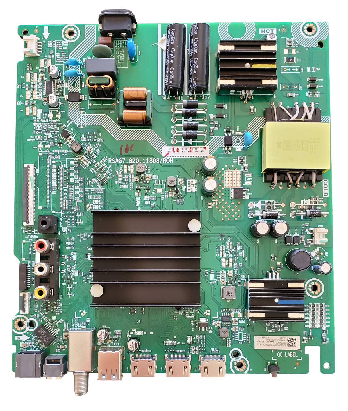 307025 Hisense Main Board, 307026, RSAG7.820.11808/ROH, 55A65H