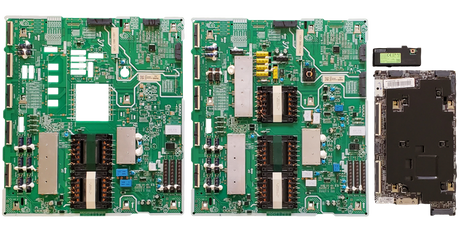 QN75Q90RAFXZA Samsung TV Repair Parts Kit, BN94-14077F Main Board, BN44-00980E LED Driver, BN44-00980F LED Driver, BN59-01314A Wifi, QN75Q90RAFXZA FA02, QN75Q90RAFXZA