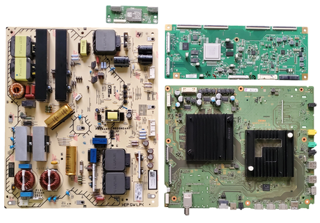 XBR-65A8F Sony TV Repair Parts Kit, A-2197-300-A Main Board, 1-474-722-12 Power Supply, 6871L-5493B T-Con, 1-458-998-11 Wifi, XBR-65A8F