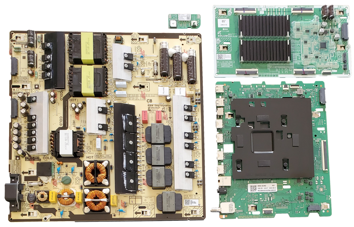 QN85Q80CAFXZA Samsung TV Repair Parts Kit, BN94-18196Z Main Board, BN44-01219A Power Supply, BN44-01230A LED Driver, BN59-01435A Wifi, QN85Q80CAF, QN85Q80CAFXZA AA02, QN85Q80CAFXZA