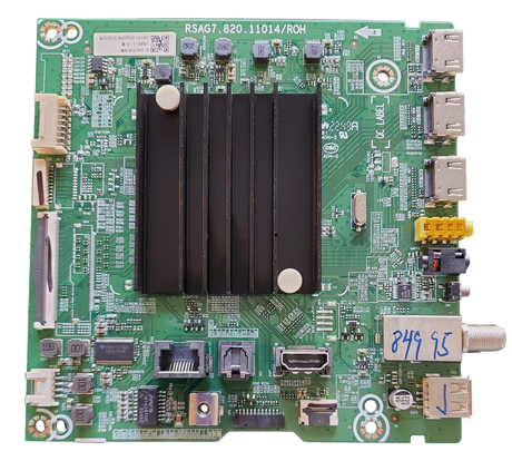 329873 Hisense Main Board, RSAG7.820.11014/ROH, 65U6GR