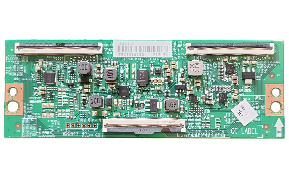 333442 Hisense T-Con Board, 333442, RSAG7.820.12360/ROH , 75U6K