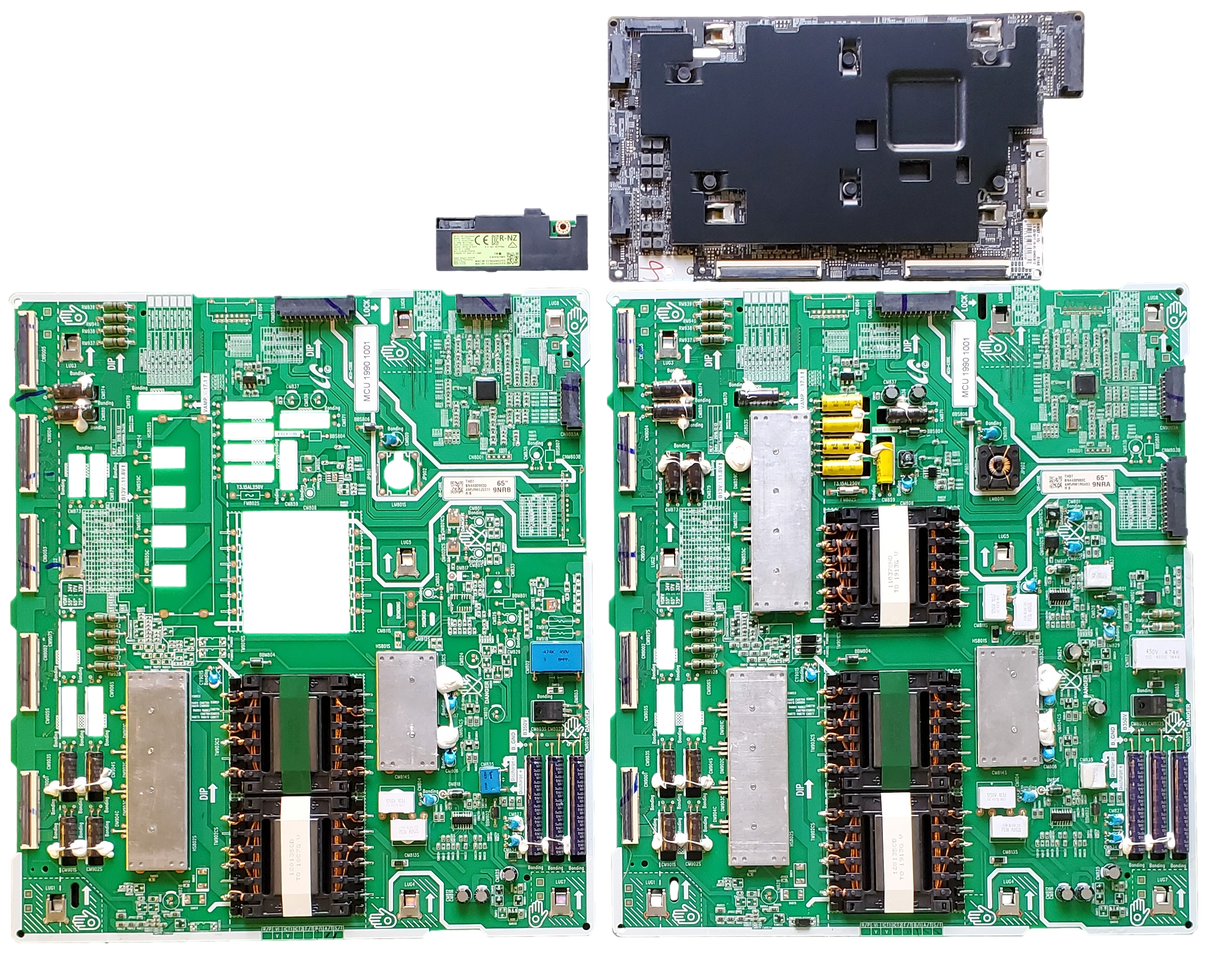 QN65Q90RAFXZA Samsung TV Repair Parts Kit, BN94-14485A Main Board, BN44-00980C VSS Driver, BN44-00980D LED Driver, BN59-01314A Wifi, QN65Q90RAFXZA AA01, QN65Q90RAFXZA