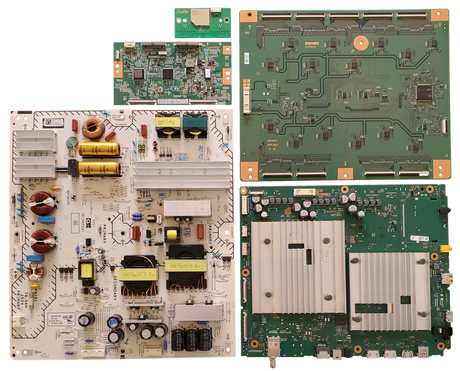 XR-65X93L Sony TV Repair Parts Kit, A-5056-077-A Main Board, 1-013-590-12 Power Supply, 1-013-500-11 T-Con, A-5053-652-A LED Driver, 1-005-419-14 Wifi, XR-65X93L