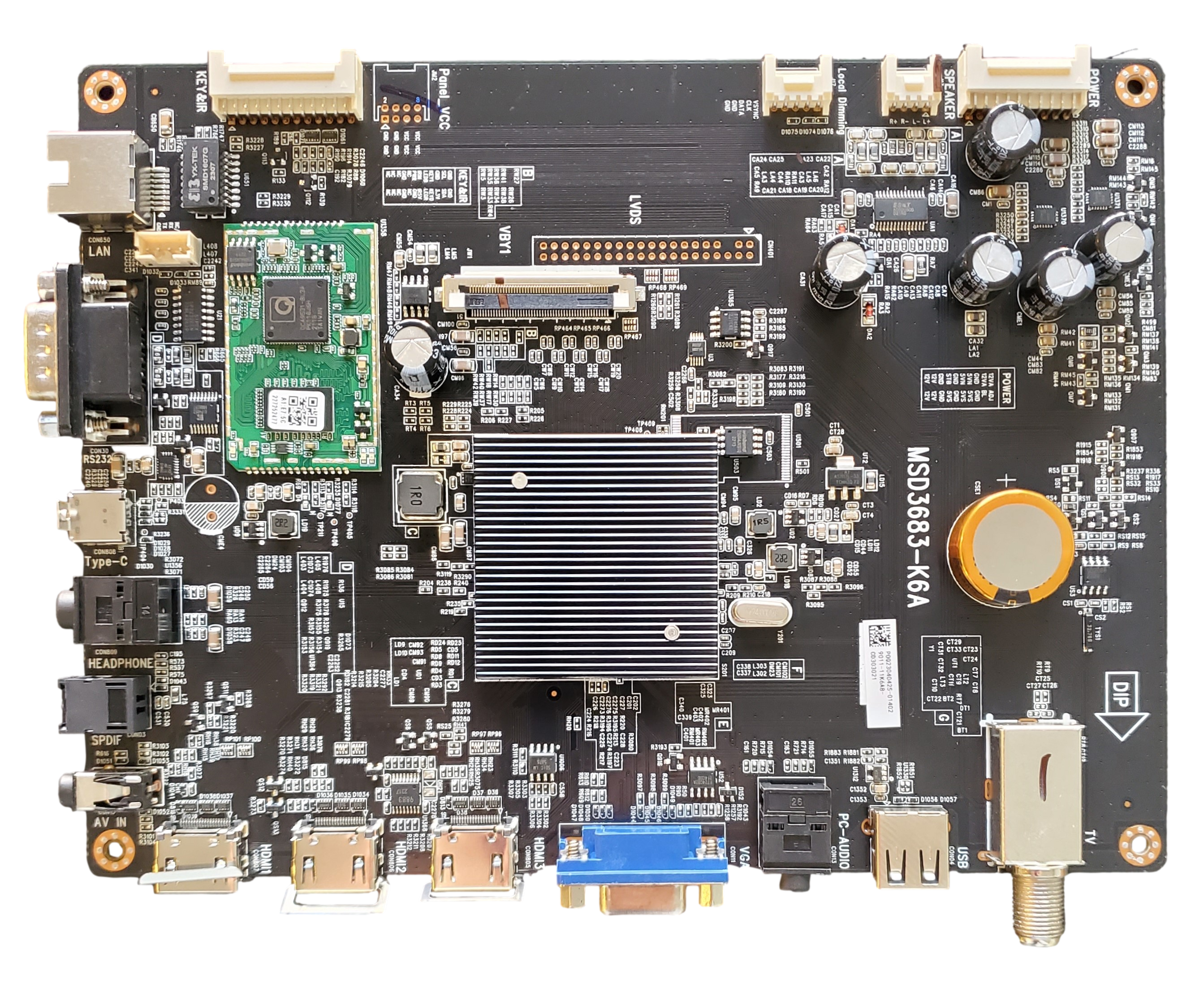 9011-11K6A8 NEC Main Board, MSD3683-K6A, E558 – TV Parts Today