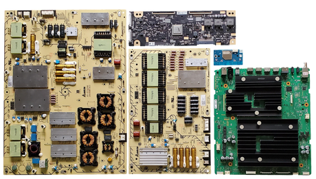 XR-77A95L Sony TV Repair Parts Kit, A-5055-840-A Main Board, 1-017-588-11 Power Supply, 1-017-589-11 Power Supply, LJ94-50869F T-Con, 1-013-126-11 Wifi, XR-77A95K