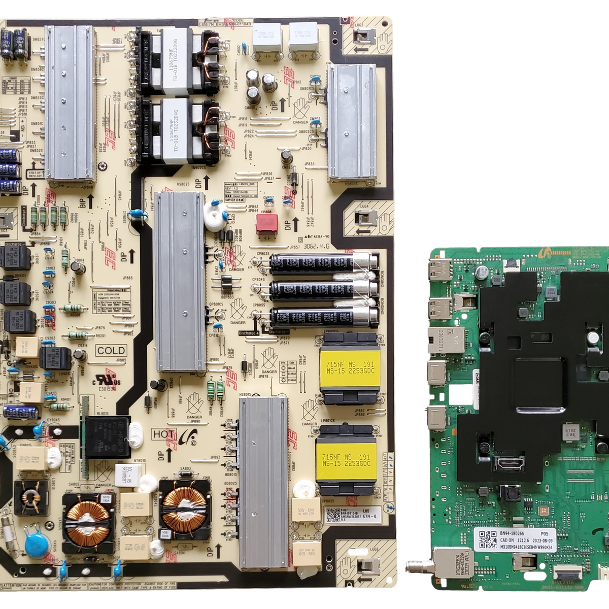 QN85Q60CAFXZA Samsung TV Repair Parts Kit, BN9418026S Main Board, BN4