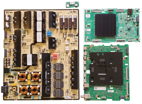 QN98Q80CAFXZA Samsung TV Repair Parts Kit, BN94-18136H Main Board, BN44-01232A Power Supply, BN44-01231A LED Driver, BN59-01435A Wifi, QN98Q80CAF, QN98Q90CAFXZA CA01, QN98Q80CAFXZA