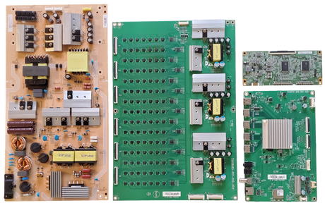 P75Q9-J01 Vizio TV Repair Parts Kit, 756TXLCB02k028 Main Board, ADTVK1834AA9 Power Supply, HV750QUBE7A T-Con, LNTVKT122XAG1 LED Driver, P75Q9-J01