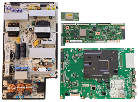 OLED65B3PUA LG TV Repair Parts Kit, EBT67523802 Main Board, EAY65689433 Power Supply, 6871L-4975D T-Con, EAT65167004 Wifi, OLED65B3PUA