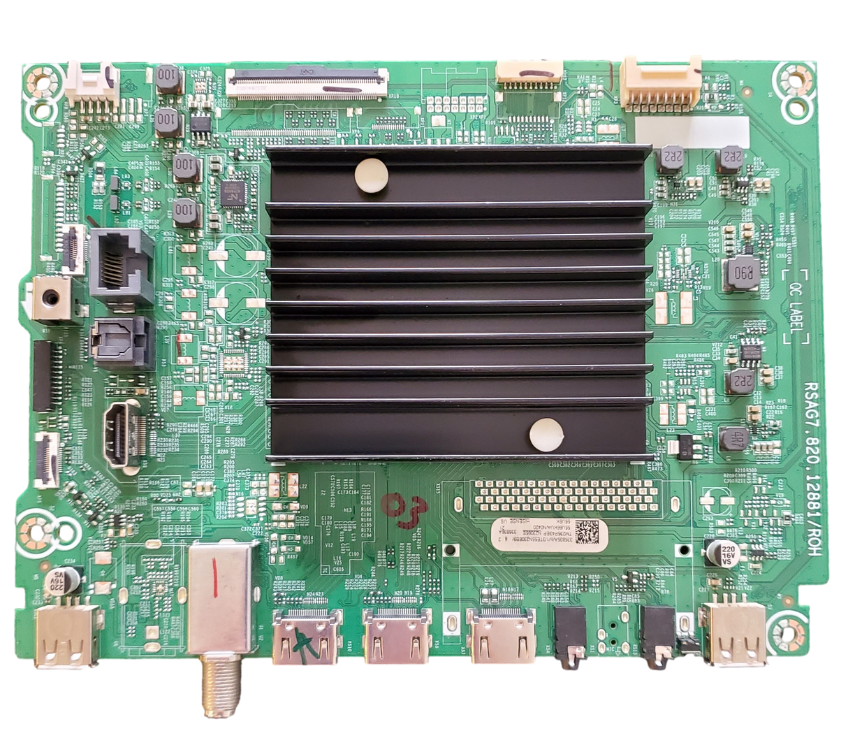 335835 Hisense Main Board, 335835, 335836, RSAG7.820.12881/ROH, 55U66KUA, 55U6K