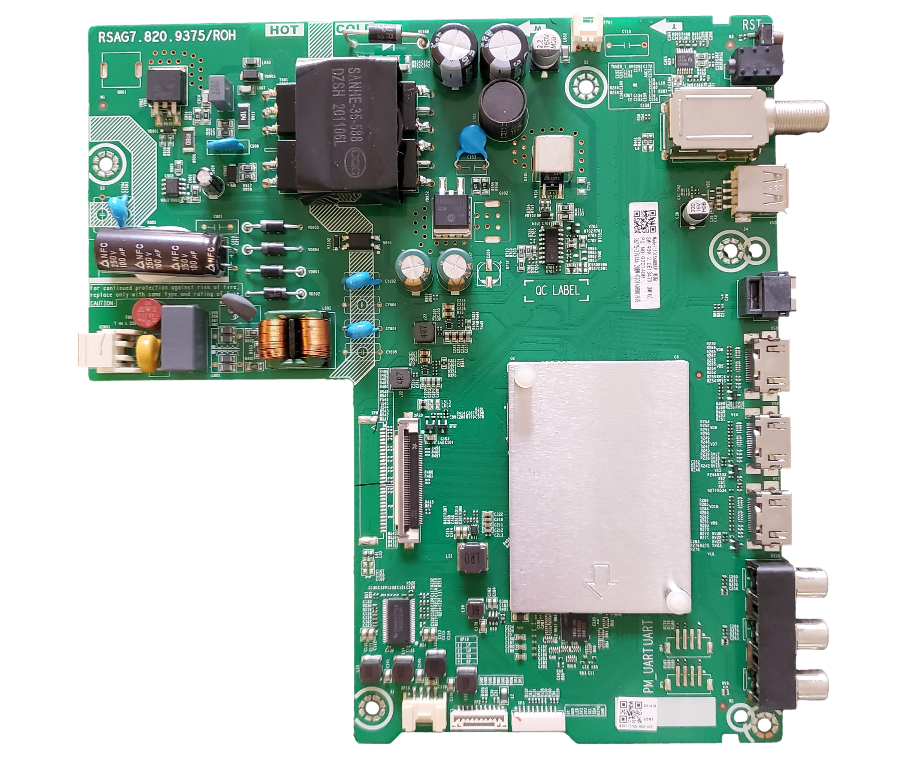 279444, Hisense Main Board, RSAG7.820.9375/ROH, 40H5590F – TV