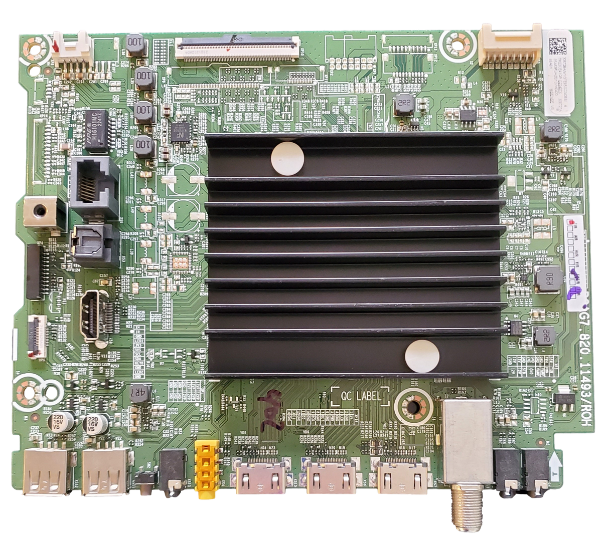 306728 Hisense Main Board, RSAG7.820.11493/ROH, 306728, 306727, 65A6H