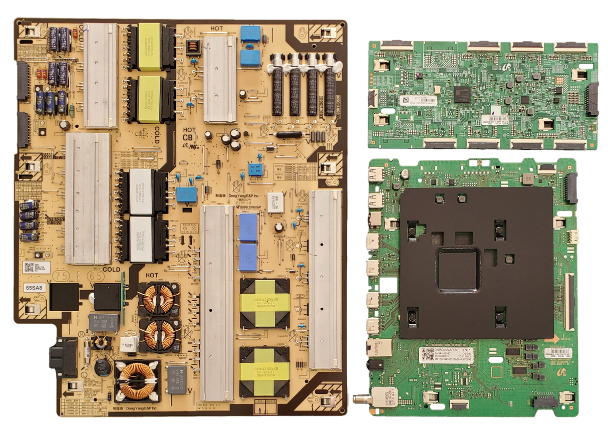 QN65QN85DAFXZA  Samsung TV Repair Kit, BN94-16803Z Main Board, BN44-01115A Power Supply, BN94-17100A LED Driver, QN65QN85DAFXZA