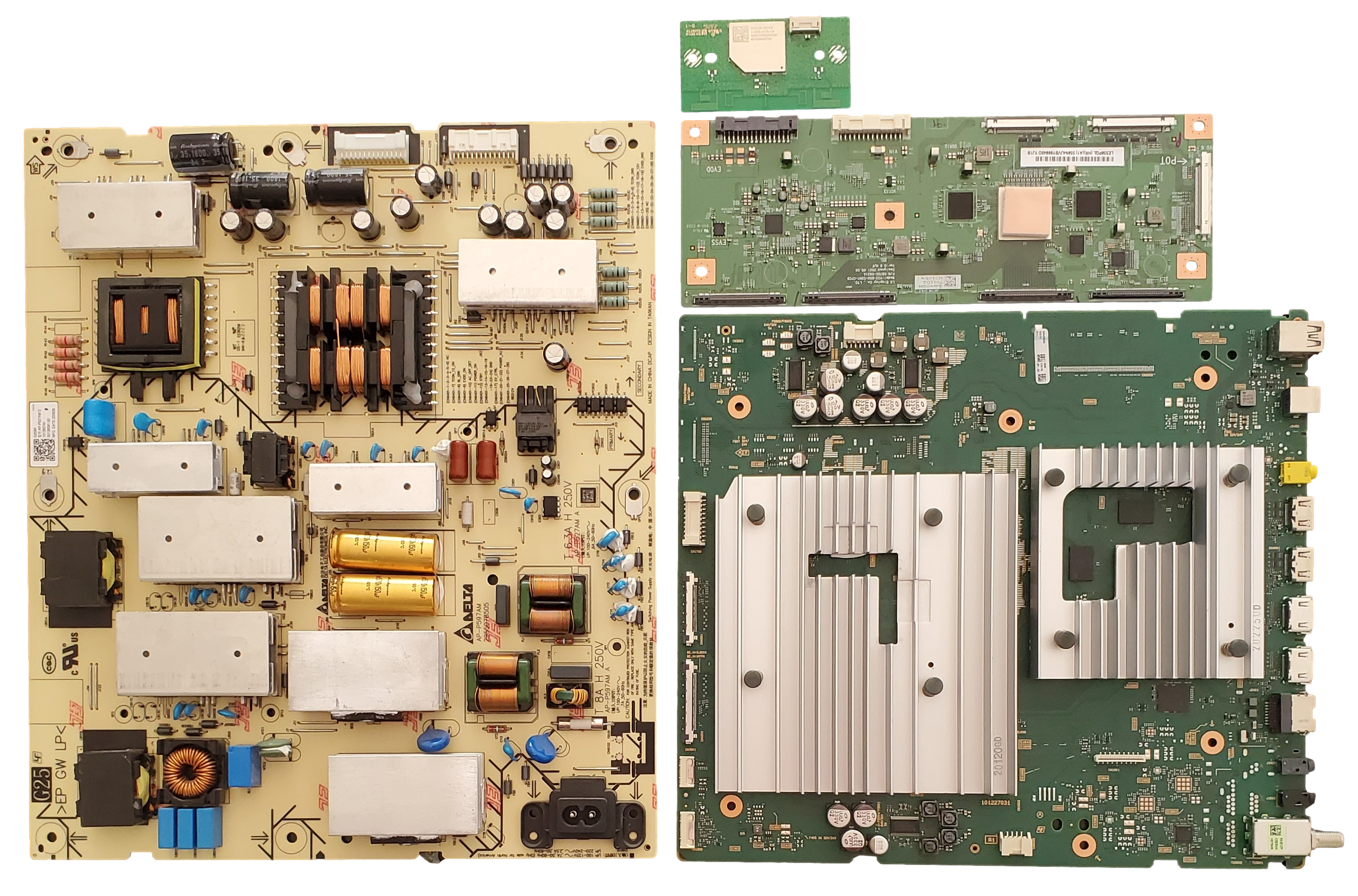 【ジャンク】XRJ-55A80K内電子基板 XR-55A80K Sony TV Repair Parts Kit, A-5042-804-A / B Main Board, 1