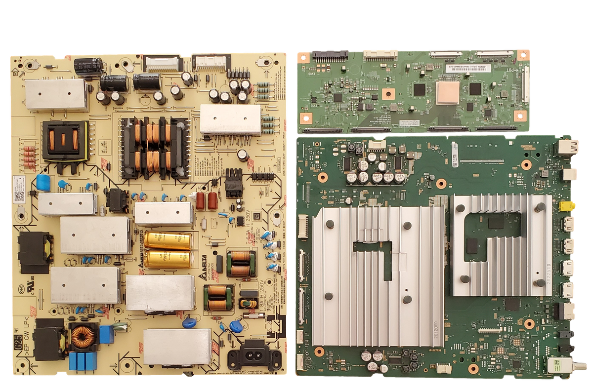 XR-55A80K Sony TV Repair Parts Kit, A-5042-804-A / B Main Board, 1-013-507-41 Power Supply, 6871L-07011D T-Con, XR-55A80CK, XR-55A80K