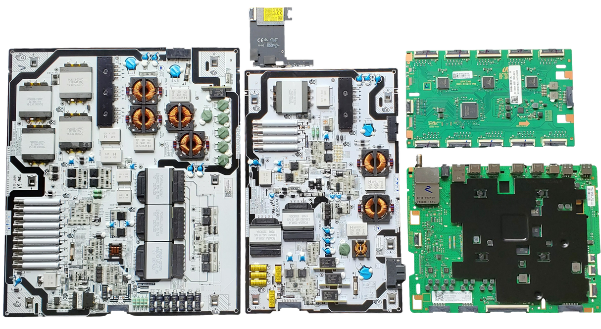 QN85QN95CAFXZA Samsung TV Repair Parts Kit, BN94-18095D Main Board, BN44-01212A Power Supply, BN44-01213A Power Supply, BN94-18031A LED Driver, BN59-01441A Wifi, QN85QN95CAF, QN85QN95CAFXZA