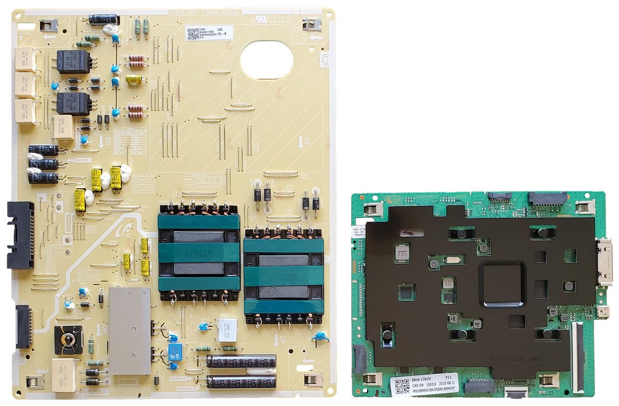 QN65LS03BAFXZA LG TV Repair Kit, BN94-17843F Main Board, BN44-01120B Power Supply, BN59-01333A Wi-Fi Board, QN65LS03BAFXZA