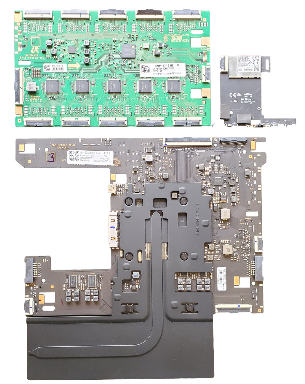 QN85QN95BAFXZA Samsung TV Repair Kit, BN94-17418M Main Board, BN94