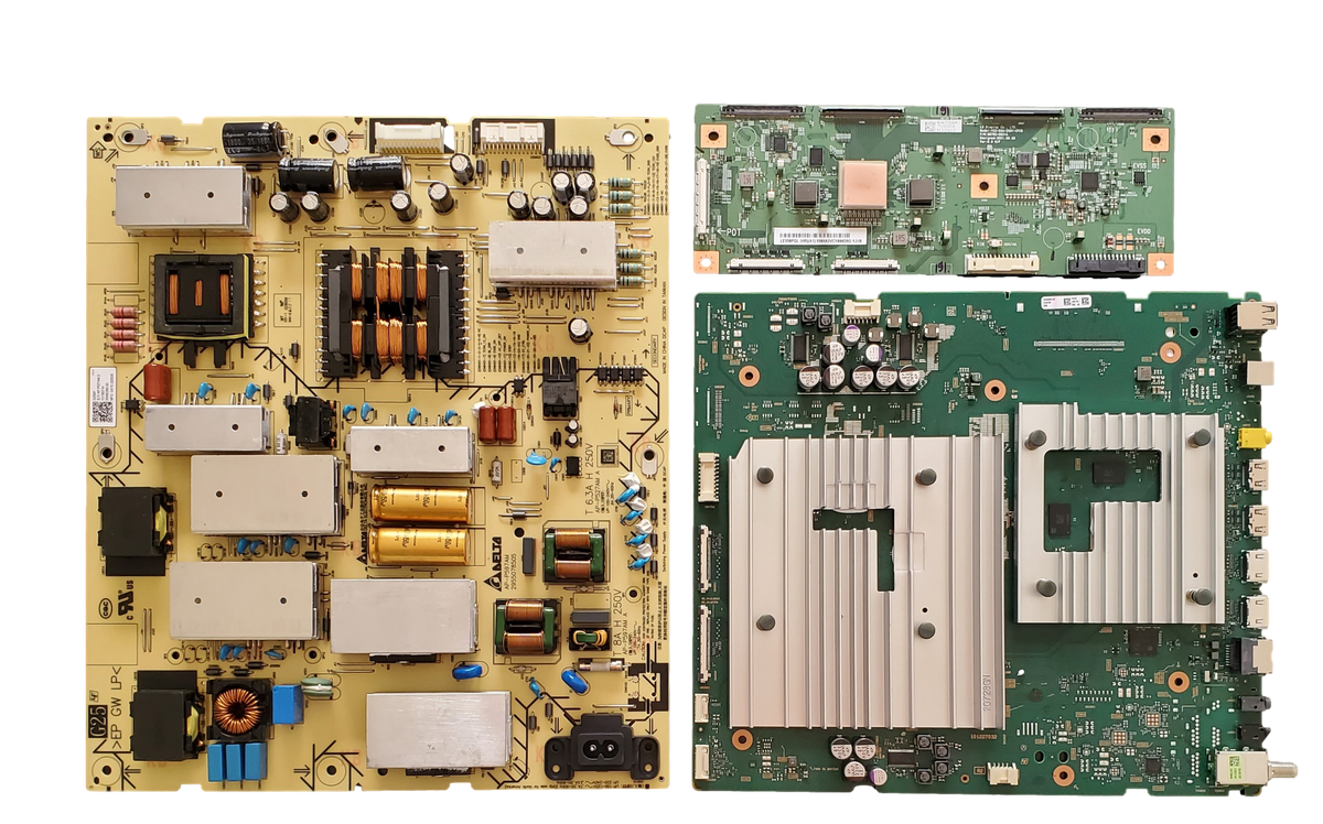 XR-55A80L Sony TV Repair Kit, A-5056-923-A Main Board, 1-013-507-21 Power Supply, 6871L-07011D T-Con, XR-55A80L