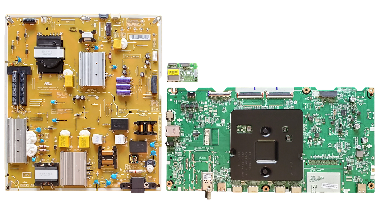 65QNED80URA LG TV Repair Kit, EBT67451902 Main Board, EAY65895427 Power Supply, EAT65193302 Wi-Fi Board, 65QNED80URA