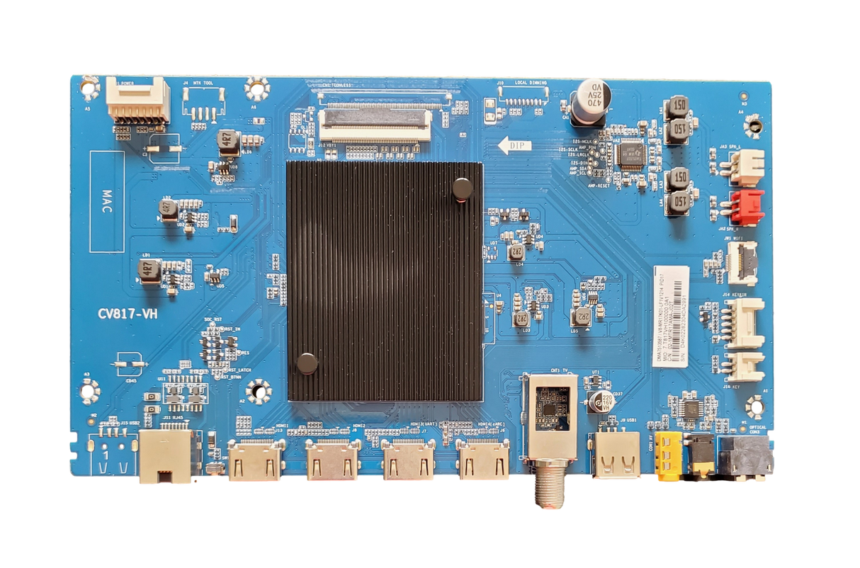 SVSMTR1702-MA200 PHILIPS Main Board, CV817-VH , V8-MR17K01-LF1V1214, DMA75113587, 55PUL7973/F7