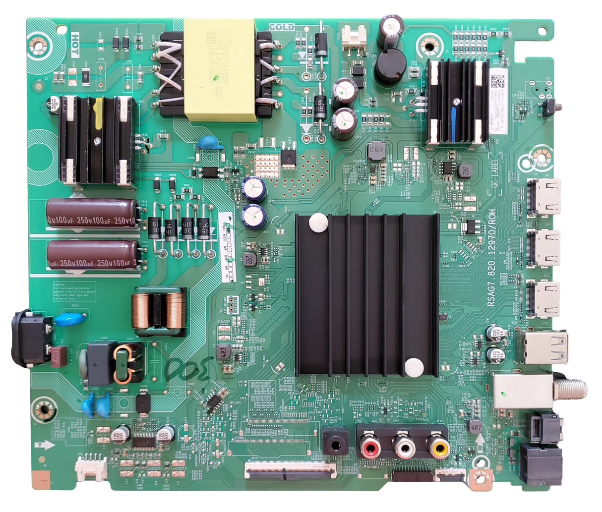 348797 Hisense Main Board, 348798, RSAG7.820.12970/ROH, 55N23242UH08607, 55A76K