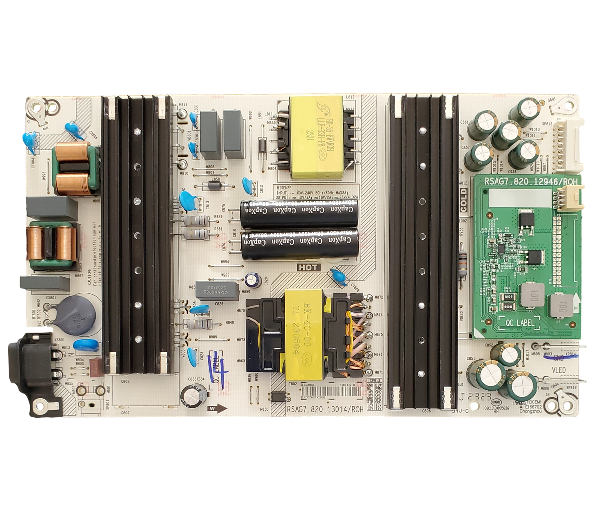 332852 Hisense Power Supply, 332852, 13014-B, RSAG7.820.13014/ROH
