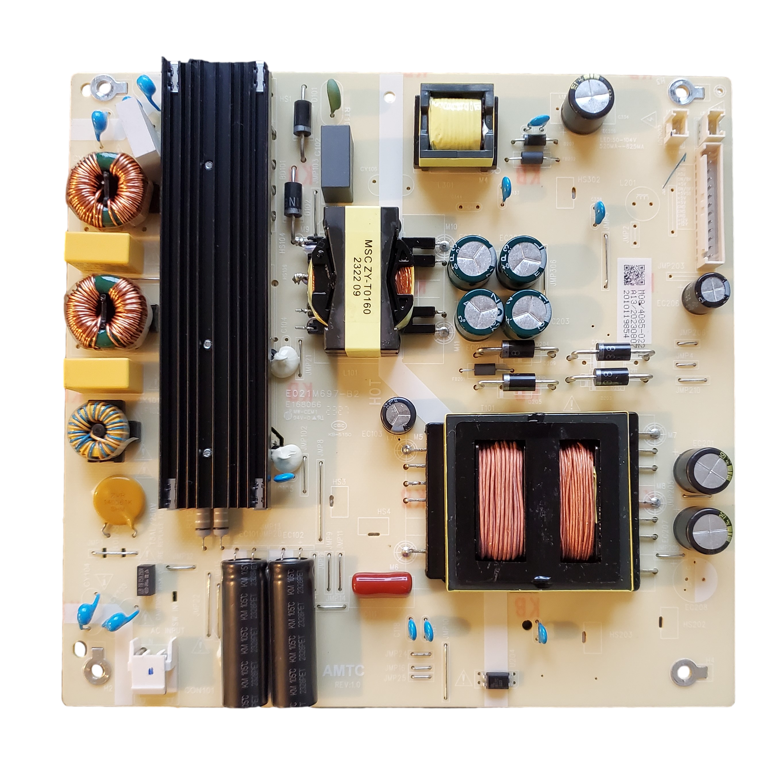 確認用(welcome to the show) 514C6505M06, RCA Power Supply Board, RTRU6527-B, TV6505-ZC02