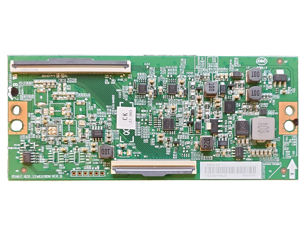 332215 Hisense T-Con Board, 332215, RSAG7.820.12963/ROH, 55U7K