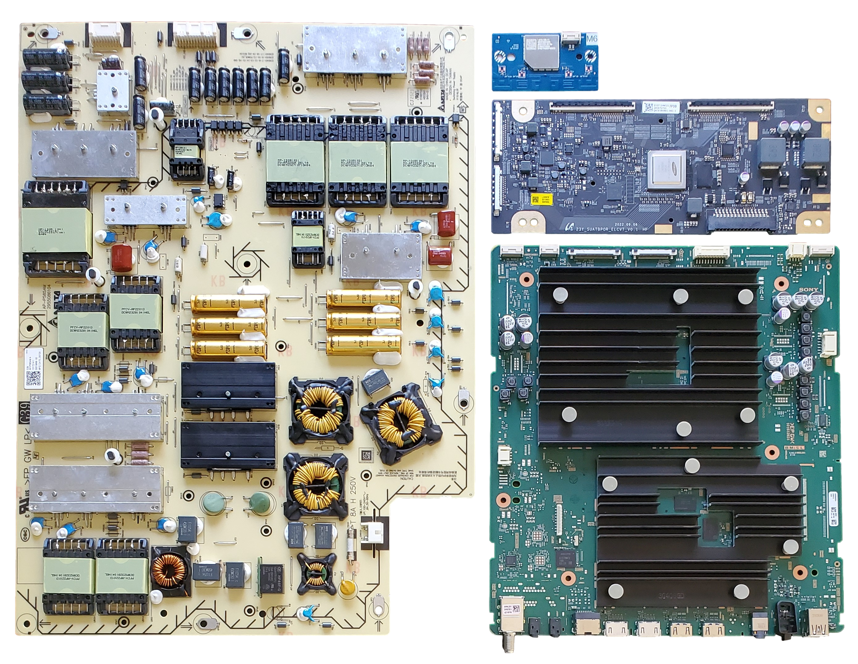 XR-65A95L Sony TV Repair Parts Kit, A-5055-840-A Main Board, 1-017