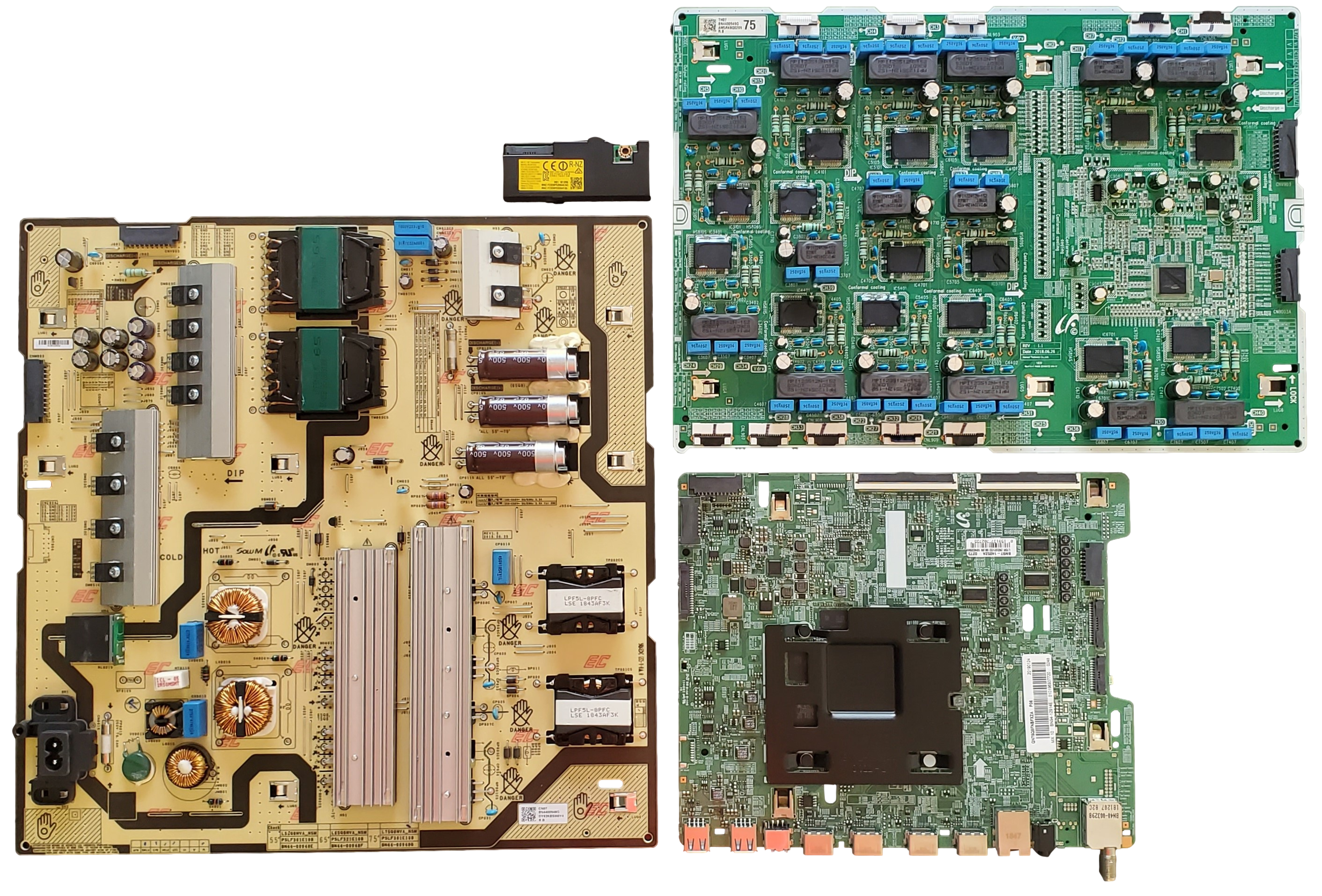 QN75Q8FNBFXZA Samsung TV Repair Kit, BN94-12914E Main Board, BN44