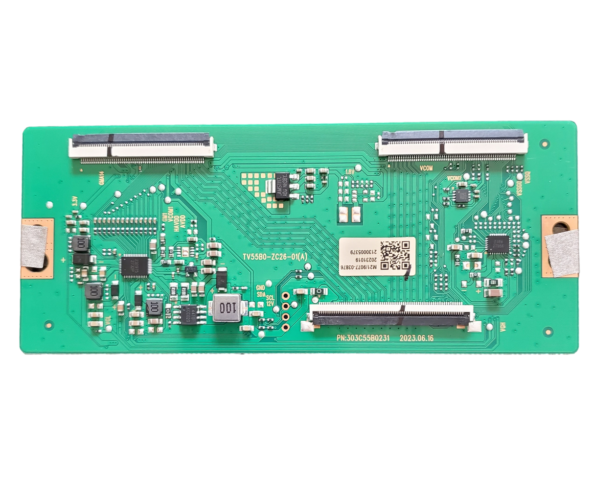 303C55B0231, Onn T-Con Board, TV55B0-ZC26-01(A), 100012587