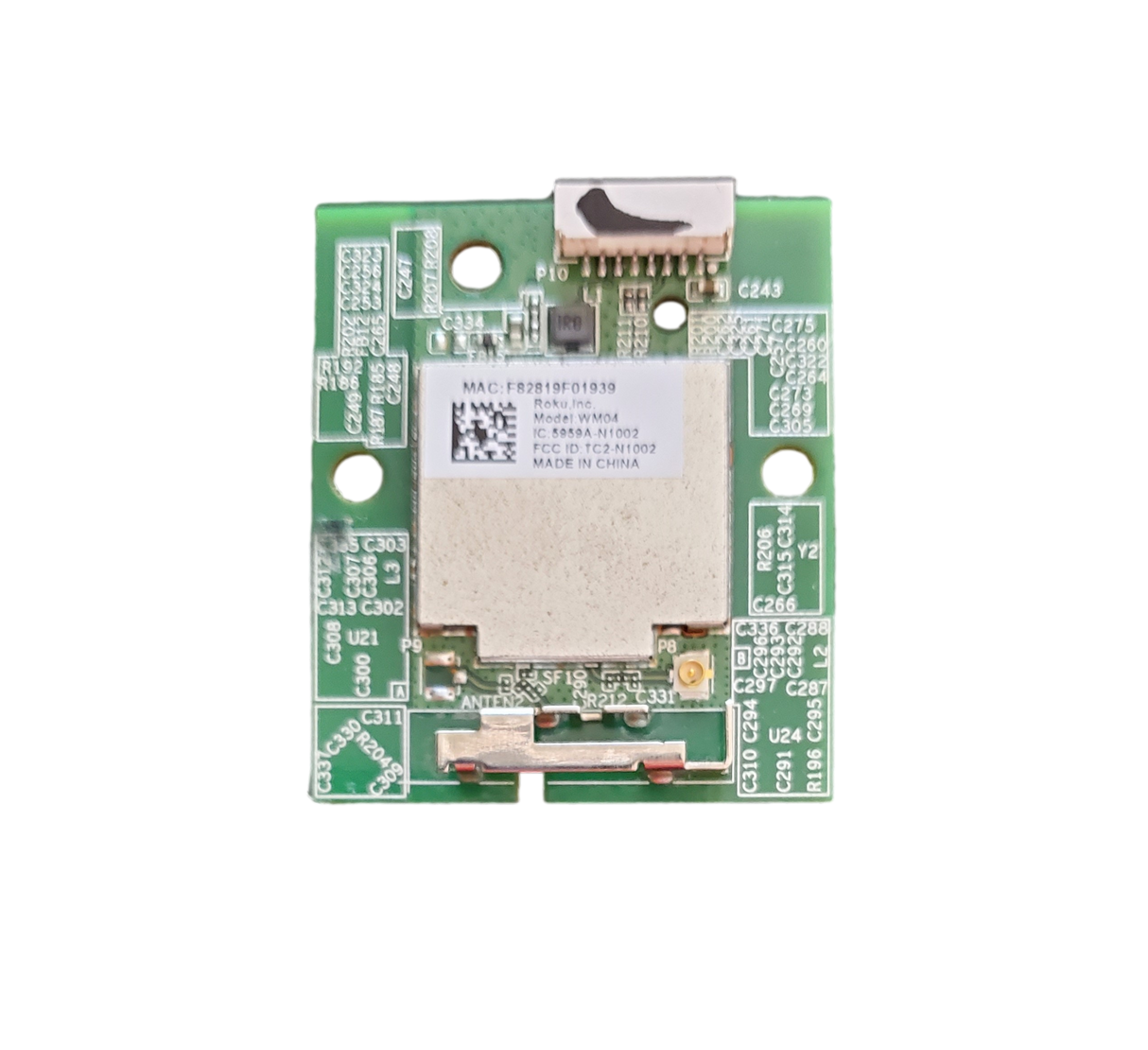 1171941 Sharp/Hisense Wi-fi Module, WM04, WM947B V03, WM947B_V03, 323C700103YD, 32H4D, 40H4D, 43H4D, 50H4D, 55H4D, LC-32LB591U