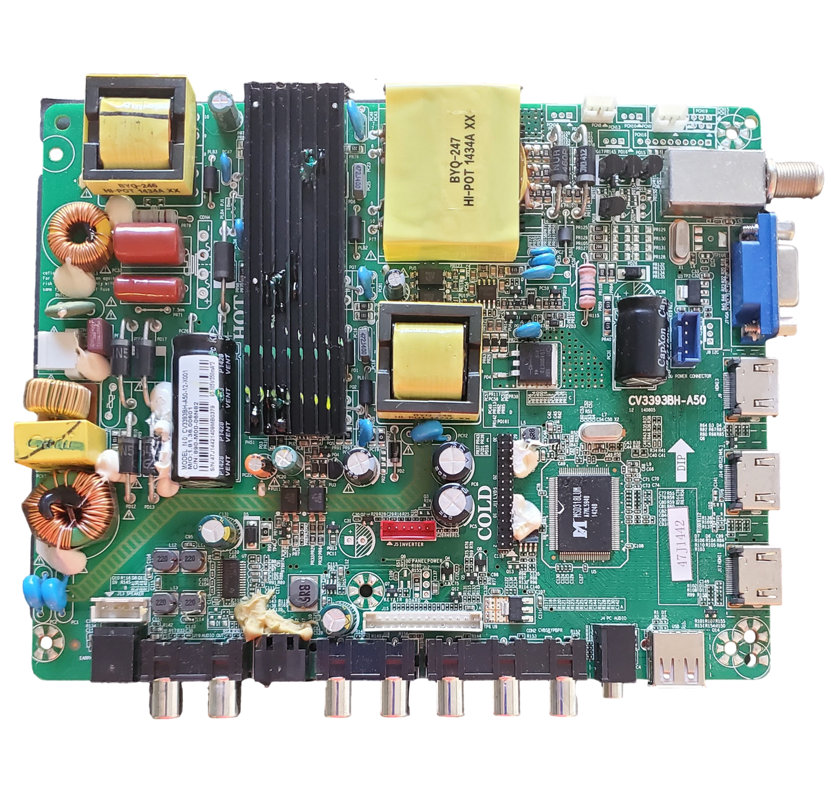 SY14409-1 Element Main Board/Power Supply, CV3393BH-A50, 890-M00-06N82, ELEFW504