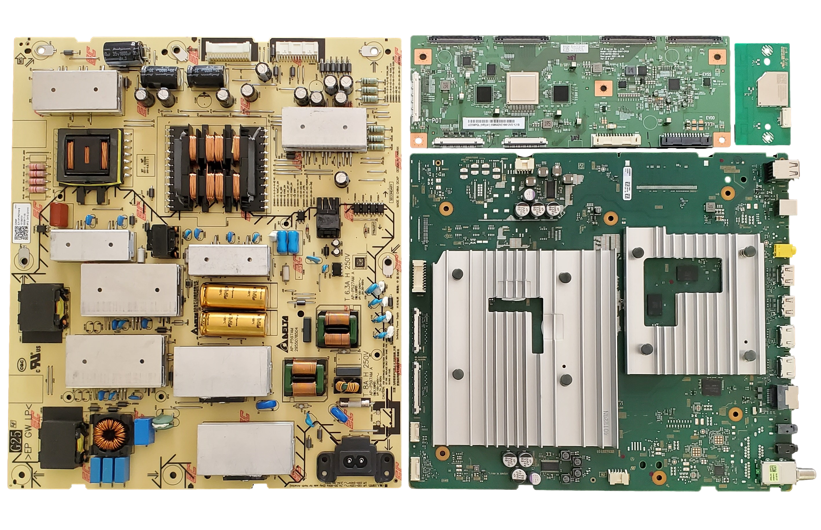 XR-55A75L Sony TV Repair Parts Kit, A-5056-949-A Main Board, 1-013