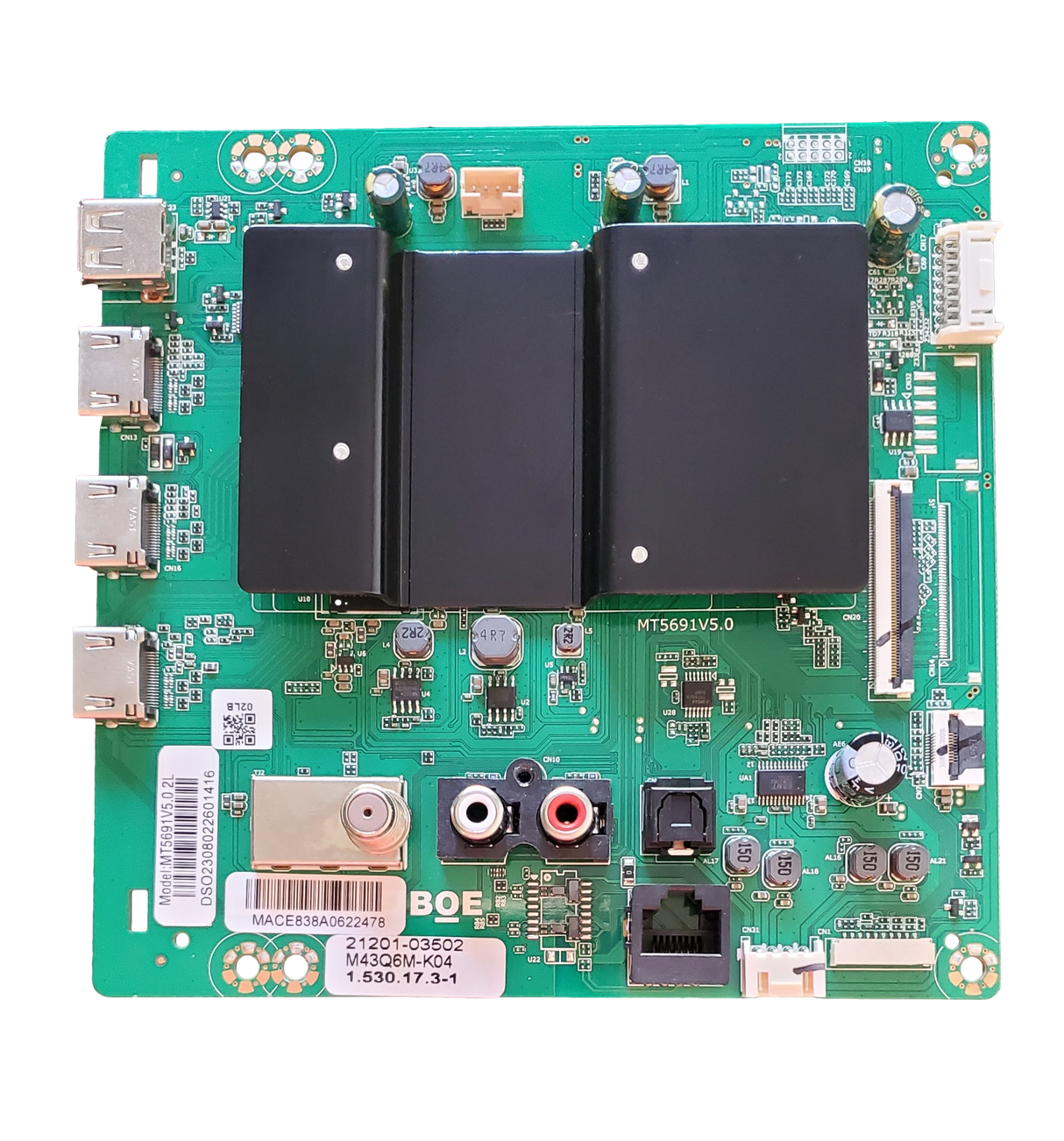 21201-03502 Vizio Main Board, MT5691V5.0, M43Q6M-K04