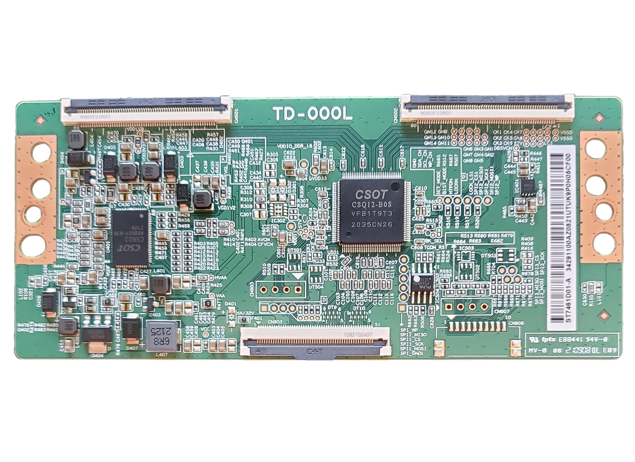 ST7461D01-A TCL T-Con Board, 34291100A, TD-000L, 75S431 – TV