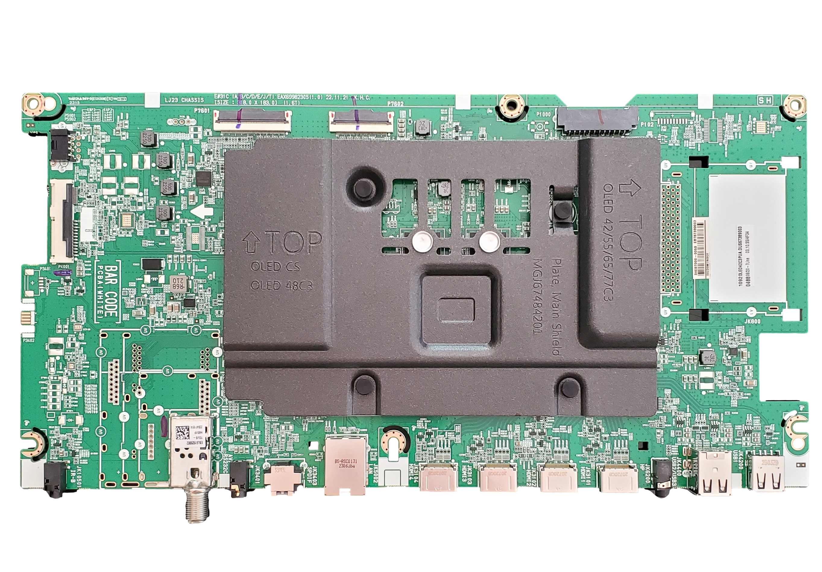 LG 有機ELテレビ OLED65C3PJA基盤セット EBT67389003 LG Main Board, EBT67389003, EAX69982304(1.0