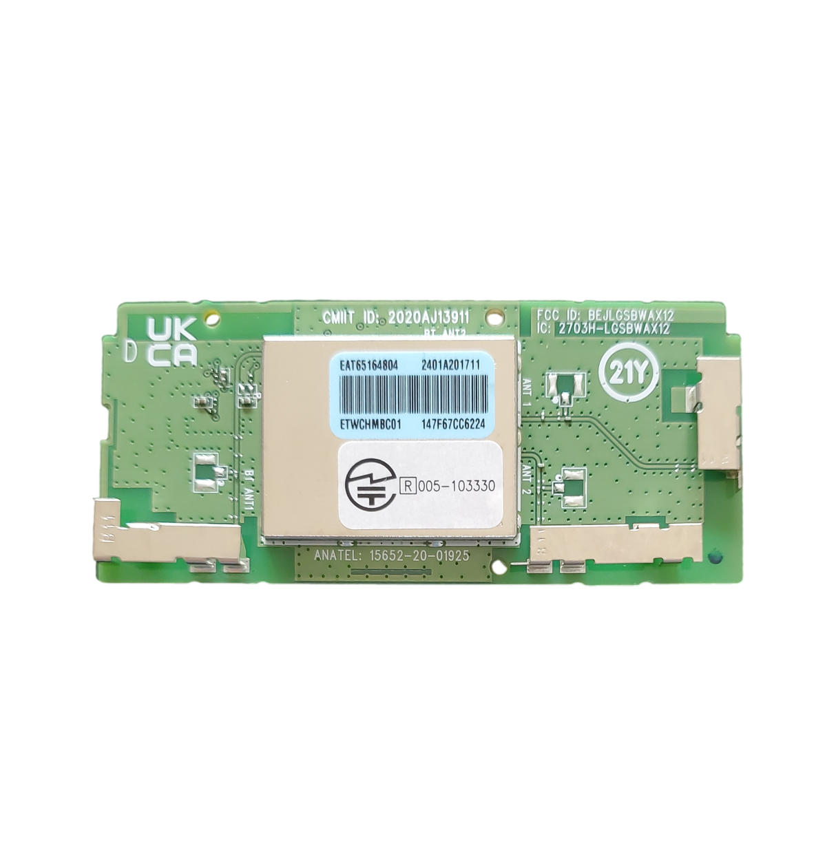 EAT65164804, LG Wi-Fi Board, LGSBWAX12, OLED65G4SUB, OLED65G4SUB.DUSQLJR