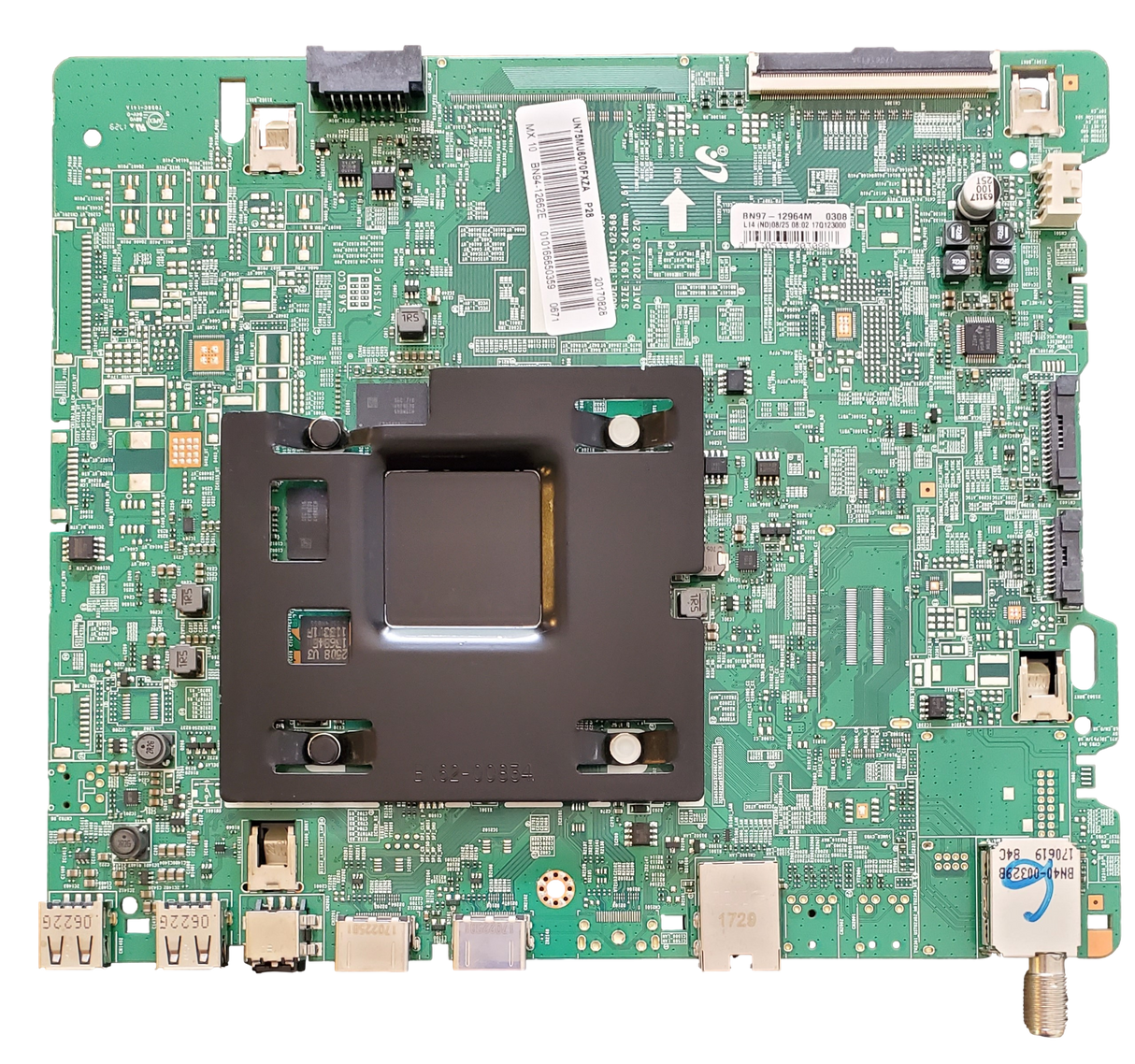 BN94-12662E Samsung Main Board, BN97-12964M, BN41-02568B, UN75MU6070FXZA DA01, UN75MU6070FXZA