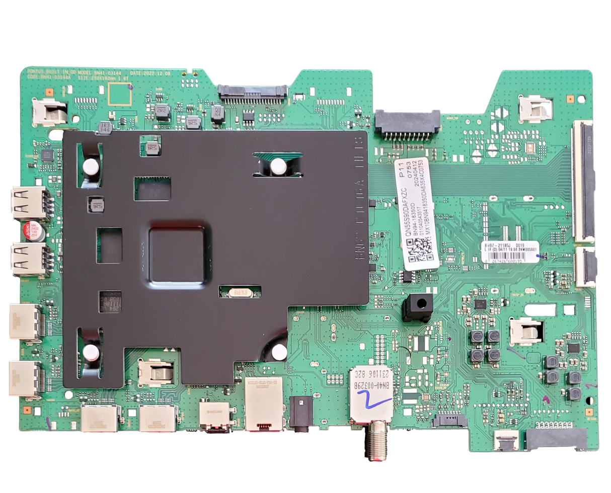 BN94-18350D Samsung Main Board, BN41-03144A, BN97-21185J, QN55S90DAF, QN55S90DAFXZA