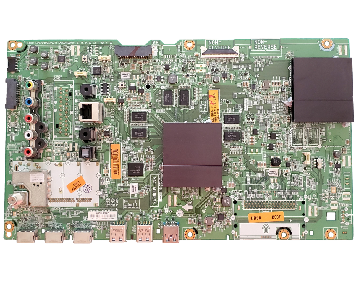 EBT63990602 LG Main Board, EAX66466803(1.0), 63437002, 55UF7600-UJ, 55UF7600-UJ.AUSYMJR