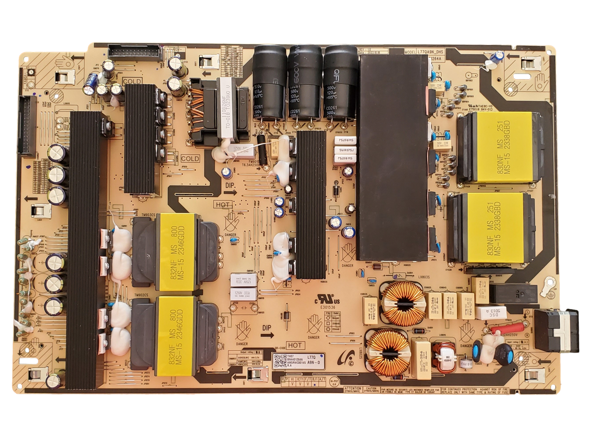 BN44-01264A Samsung Power Supply, BN4401264A, L77QA9N_DHS, QN77S90DAFXZA
