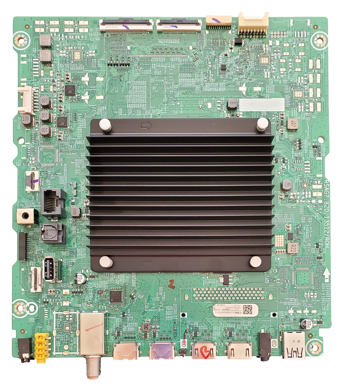 357649 Hisense Main Board, 357650, A0N2404C5H00205, 100U76N