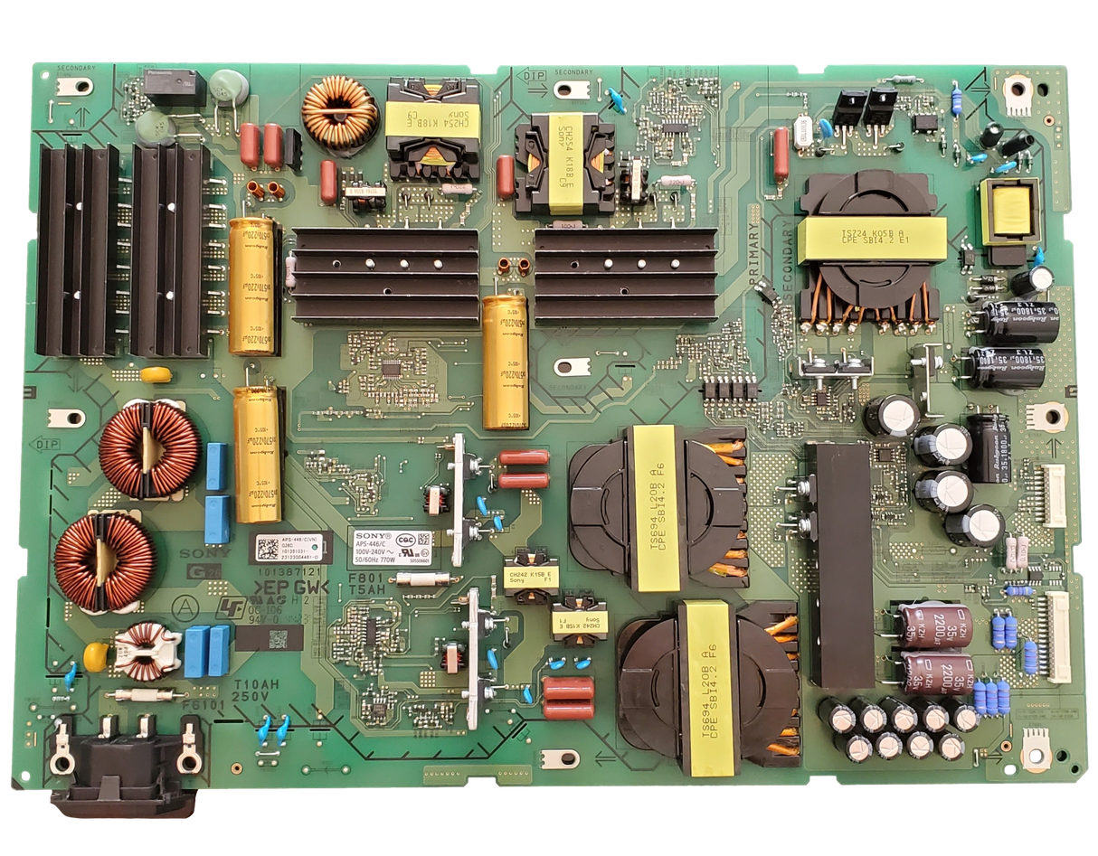 1-013-510-31 Sony Power Supply Board, G26 ,101387121 , APS-446 , 23123004461 ,  101351031 , XR-77A80L