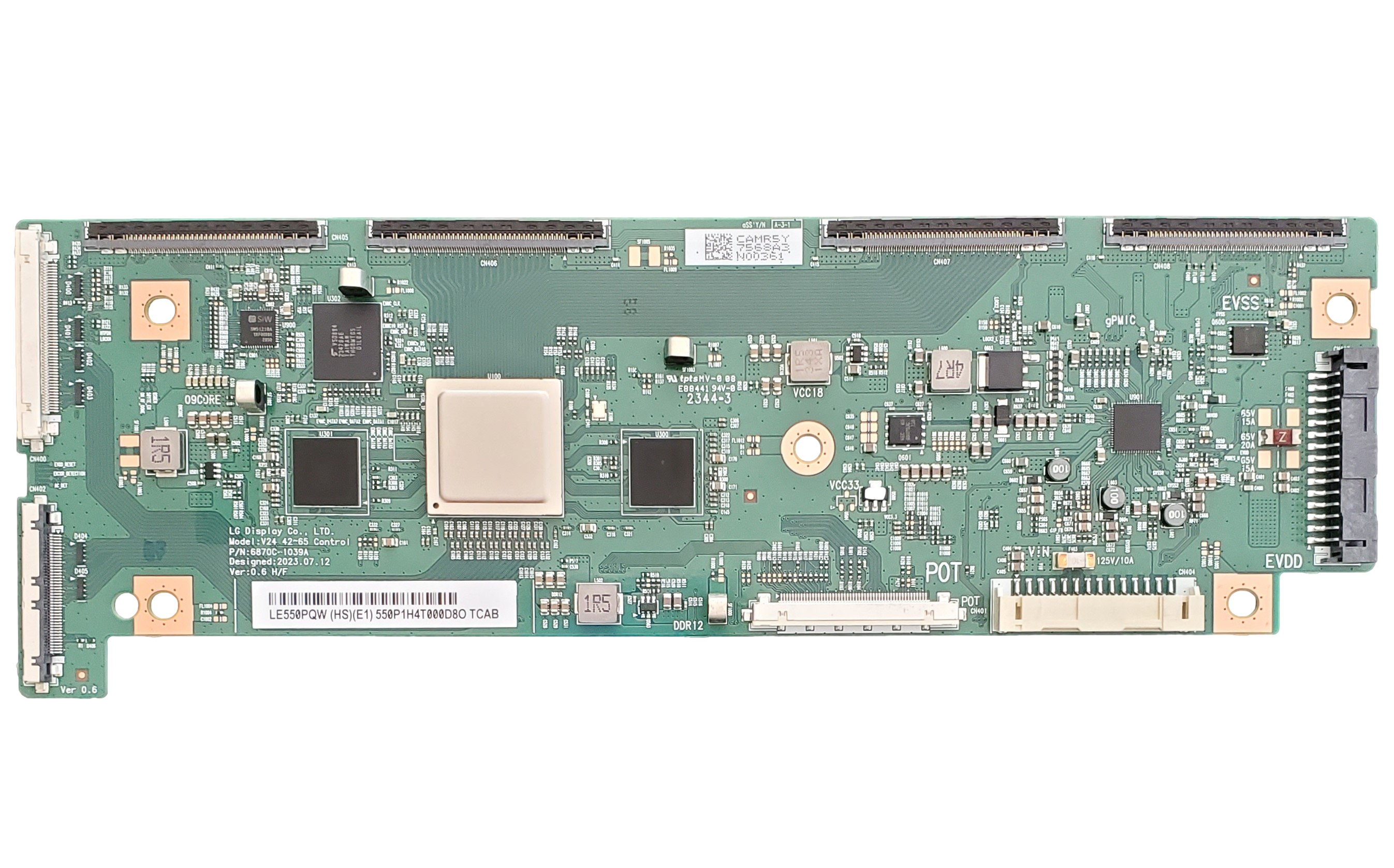 6871L-7568A LG T-Con, 6870C-1039A, OLED55C4PUA – TV Parts Today