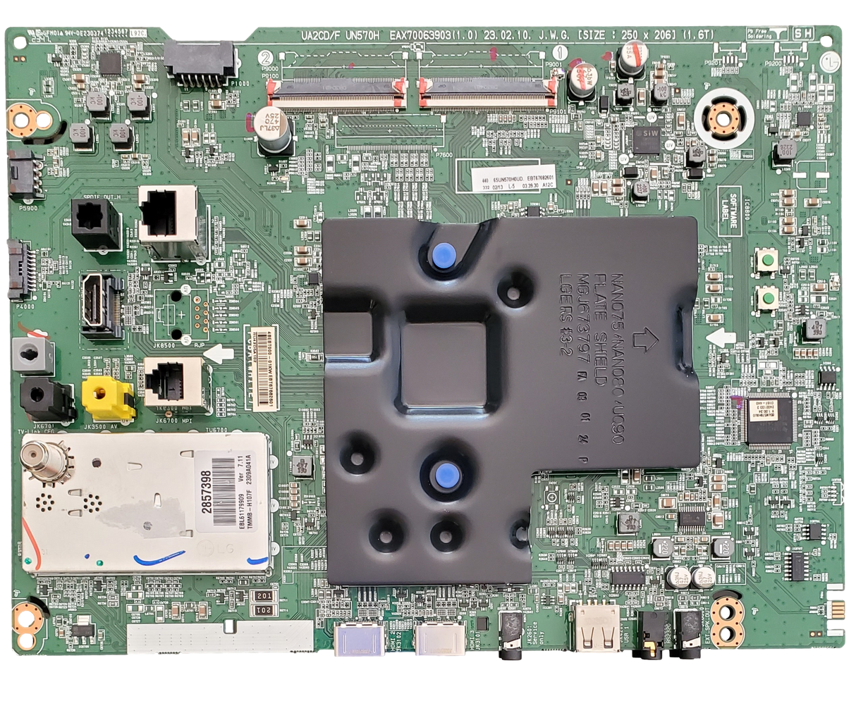 EBT67682601 LG Main Board, EAX70063903(1.0), 65UN570H0UD